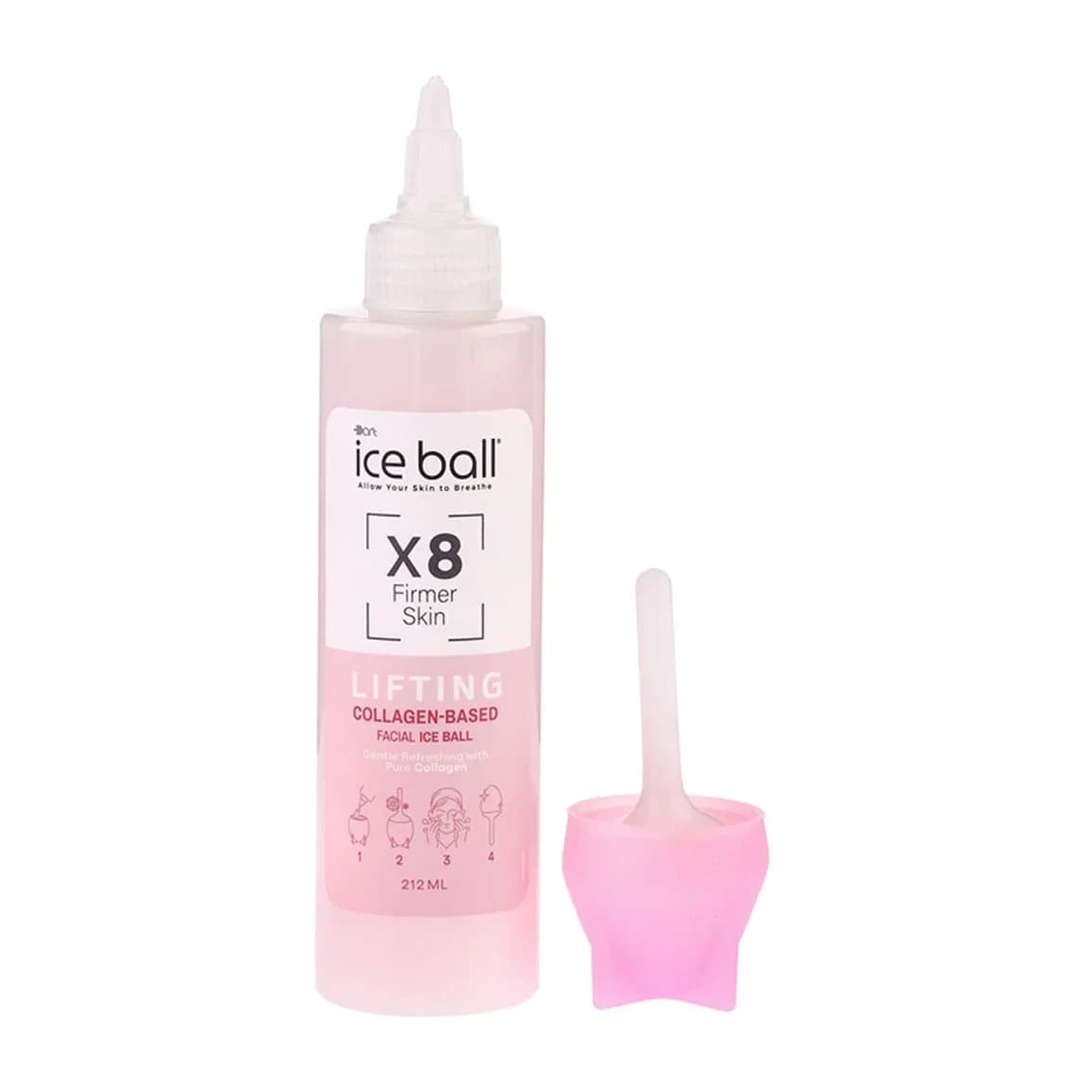 ژل سفت کننده و لیفت کننده قوی پوست آیس بال مدل X8 Firming Effect حجم 212 میلی لیتر